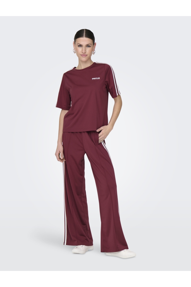 ONLSPORTS PANT UB SWT 15351874 RUBY WINE